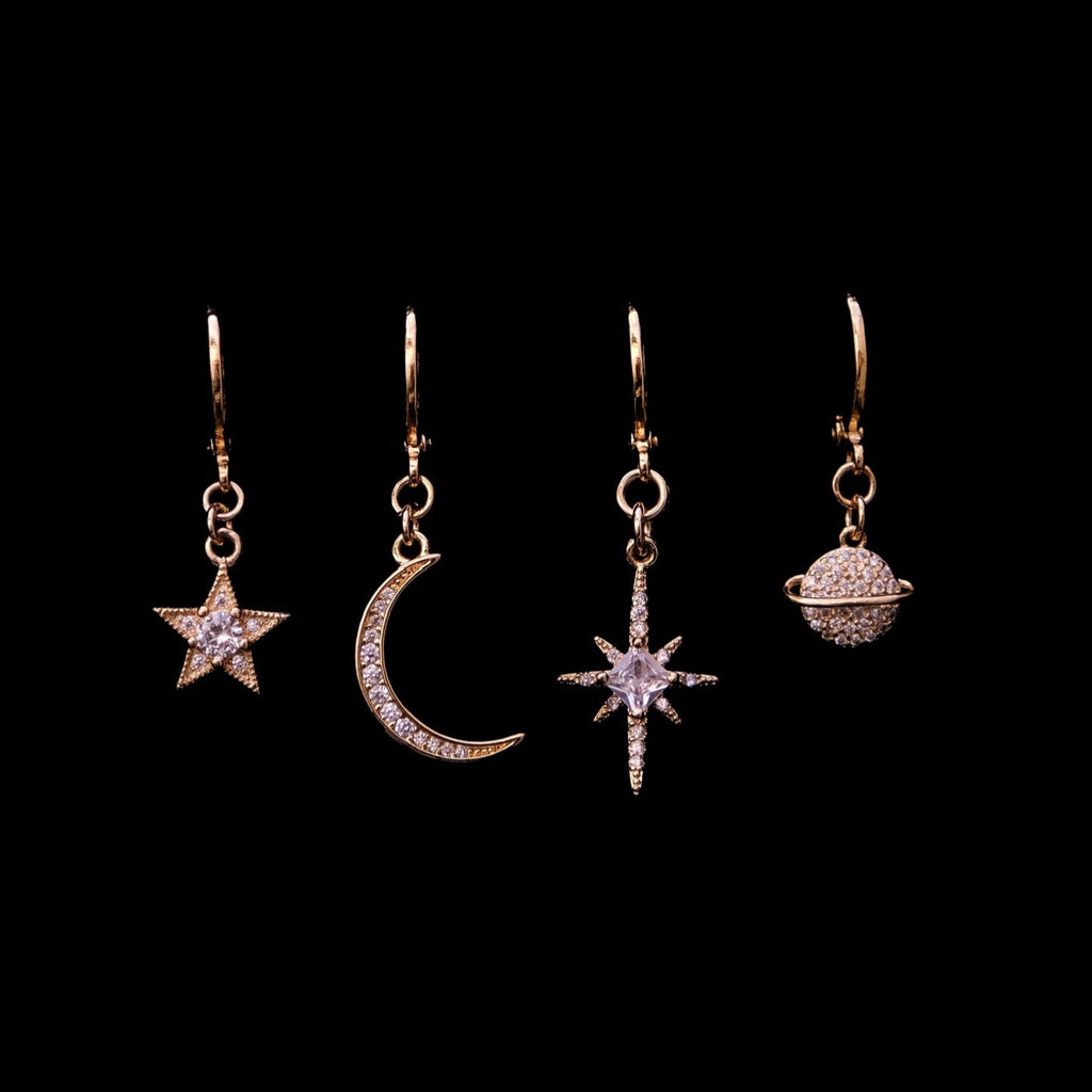Cosmic earrings set