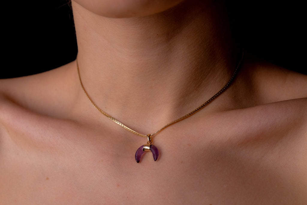 amethyst moon choker