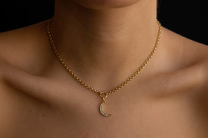 Crescent Moon Choker