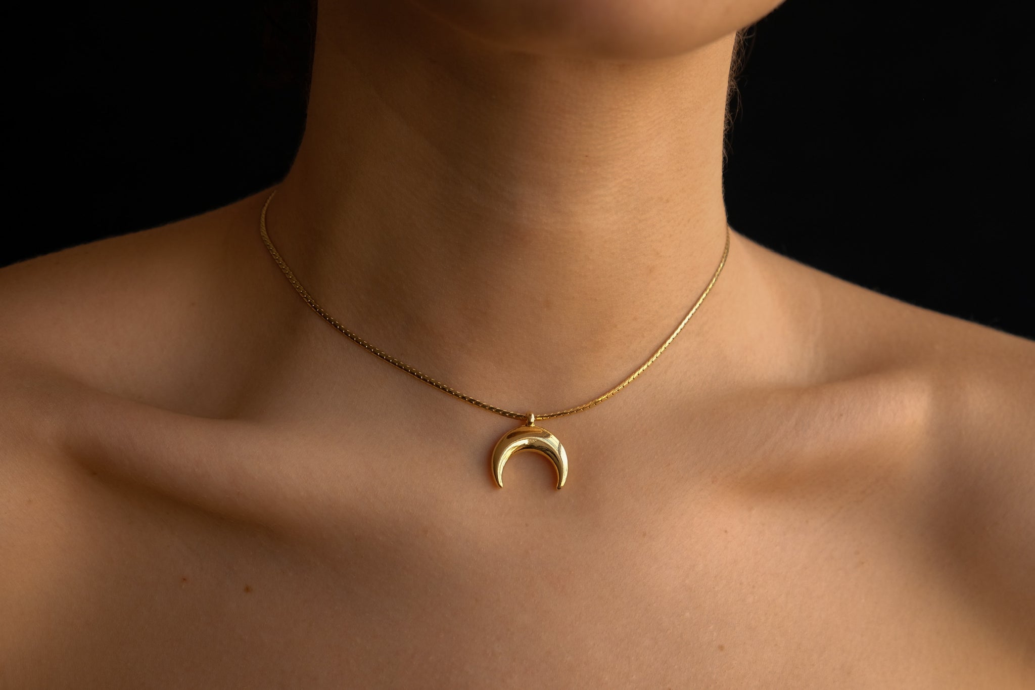 Gold Moon Choker